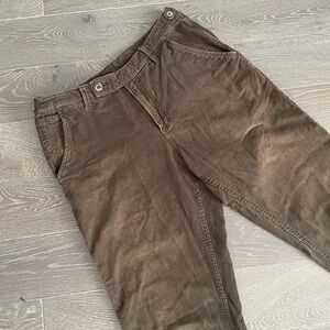 Corridor corduroy pants